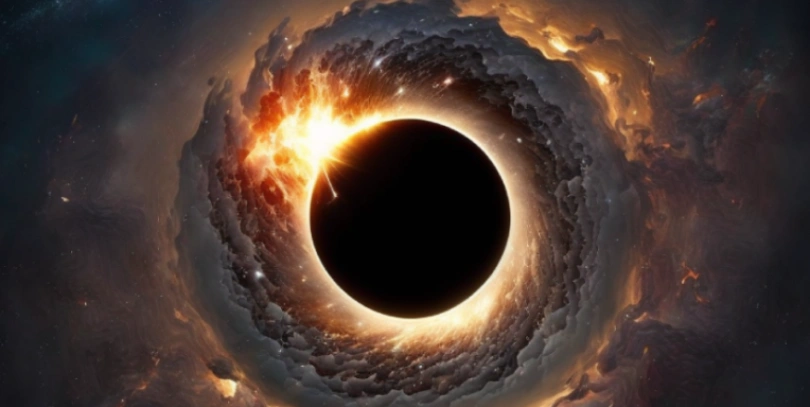 Black Hole in outer space