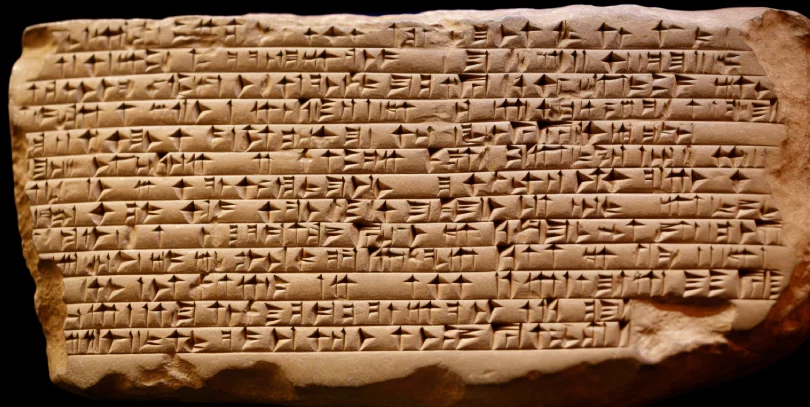 Babylonian cuneiform tablet