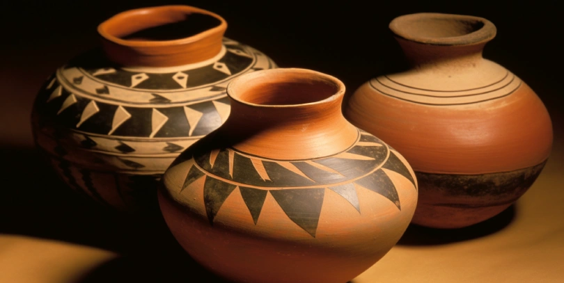 Native Americans pottery