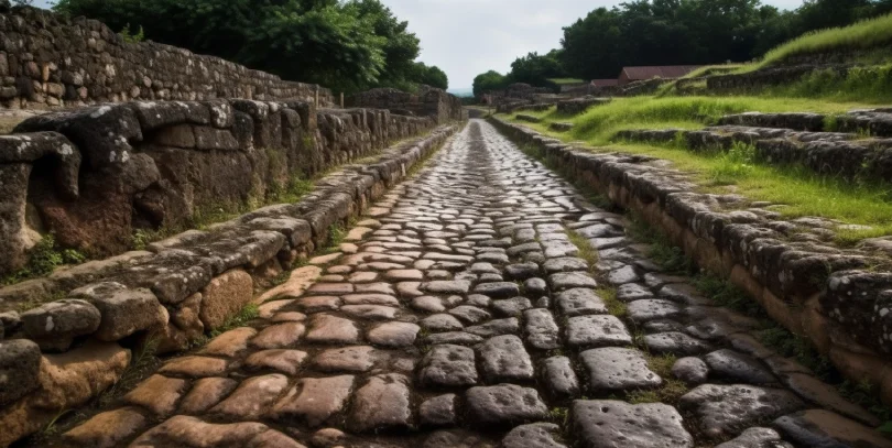 Ancient Romans roads