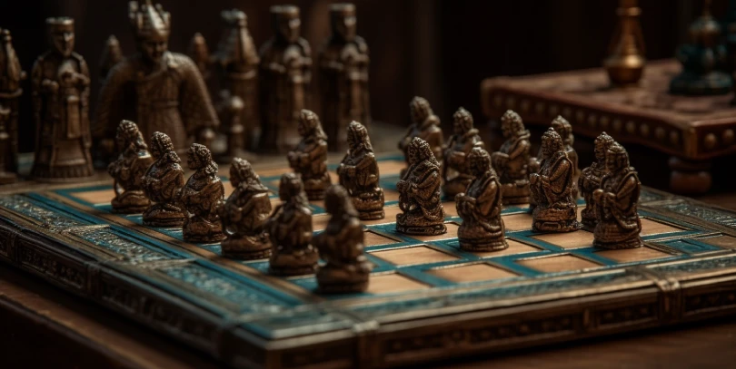Persian Chess Board